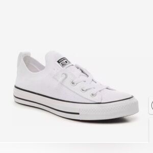 Converse CTAS Shoreline Knit Slip-On White Sneakers Women’s Size 7.5